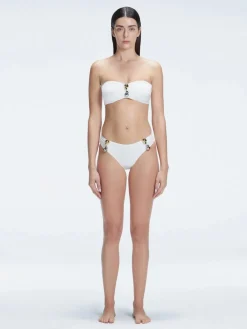 Ilana White Two Piece Bikini Set
