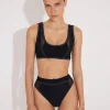 Ilari Black Bikini Top