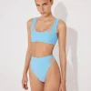 Ilari Blue Bikini Top