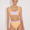 Ilari Orange/Lilac Bikini Set