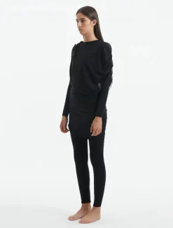 Ishtar Black Long Sleeve Accessorised Modest Swim Set