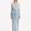 Itzel Baby Blue Kaftan