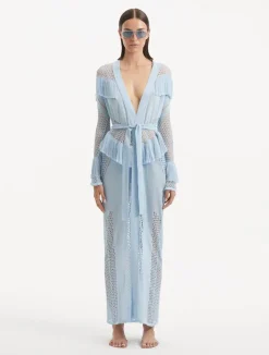 Itzel Baby Blue Kaftan