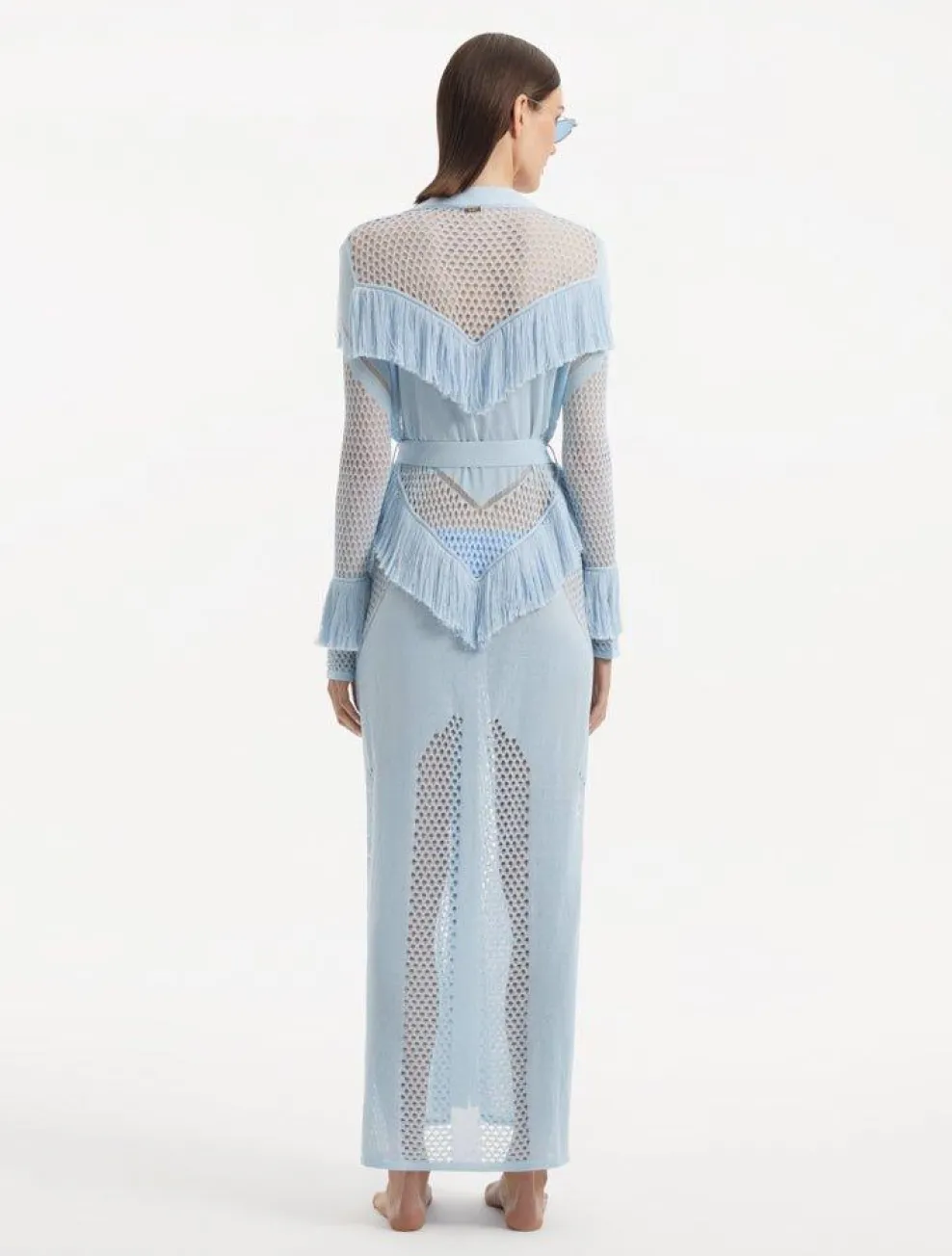 Itzel Baby Blue Kaftan
