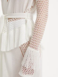 Itzel White Kaftan