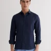 James Dark Blue Shirt