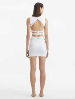 Jazero White Skirt