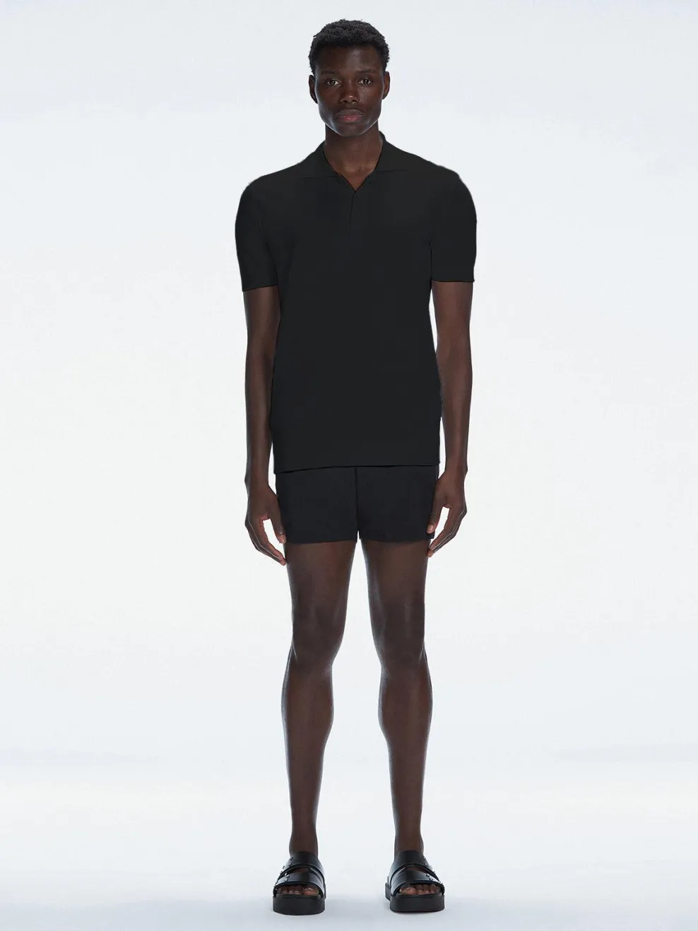 Johan Black Polo Shirt