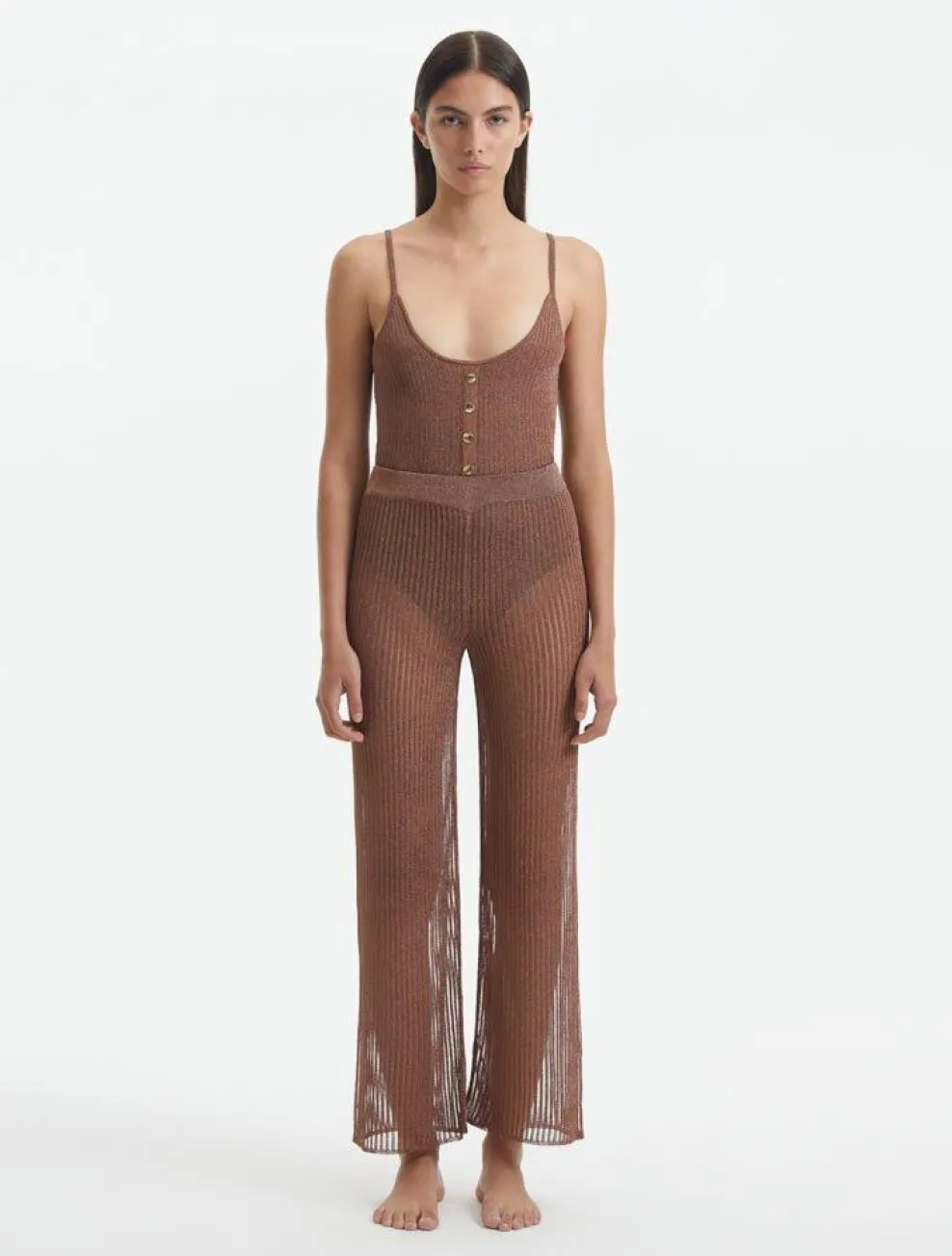 Luz Brown Pants