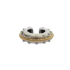 Mae Silver/Gold Two Colored Ear Cuffs