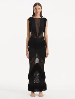 Maris Black Dress