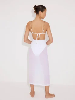 Maritza White Skirt