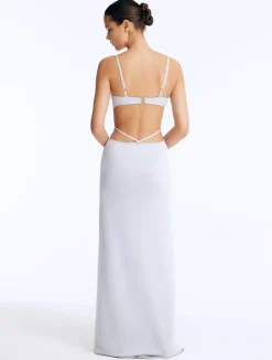 MASHA DUBROVSKAYA - CALLA SILVER DRESS