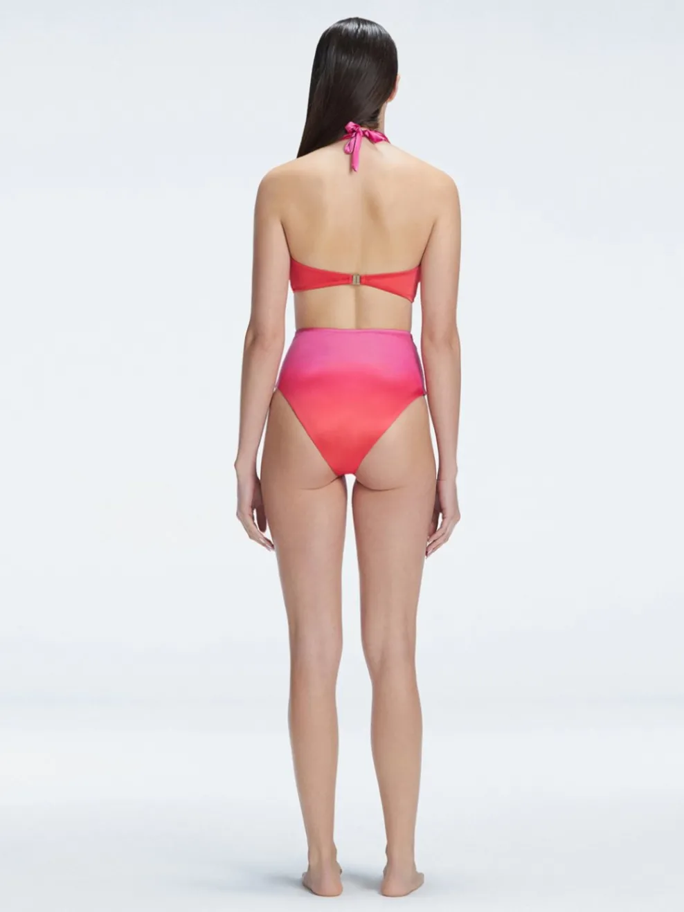 Meredith Gradient High Waist Bikini Bottom