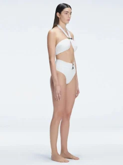Meredith White Bikini Set