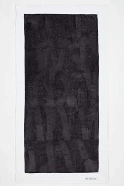 Monaco Dark Grey/White Towel