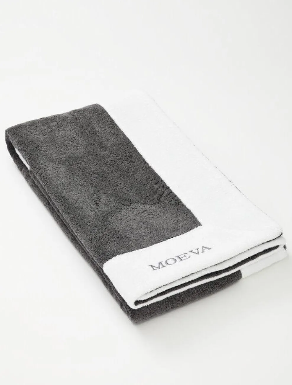 Monaco Dark Grey/White Towel