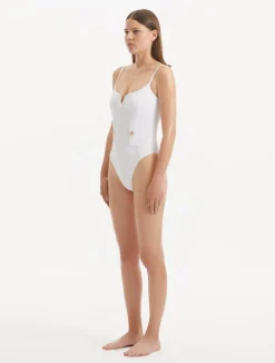 Muriel White Swimsuit