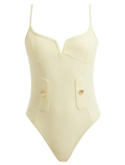 Muriel Yellow Swimsuit