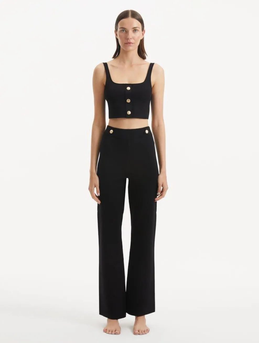 Murphy Black Top and Moira Pants