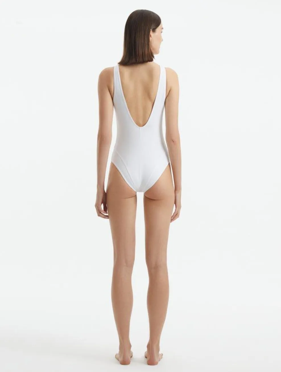 Naida White Swimsuit