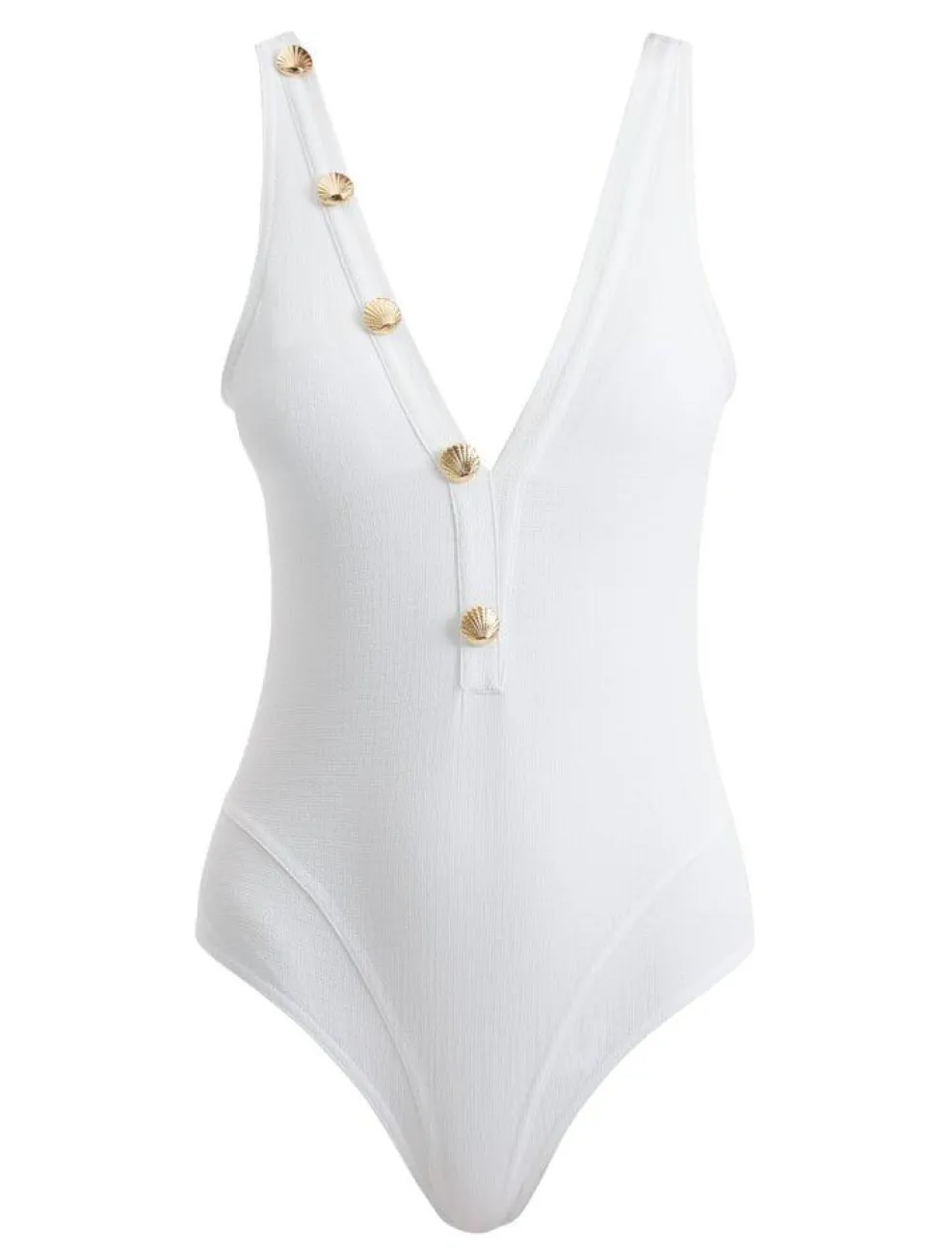 Naida White Swimsuit