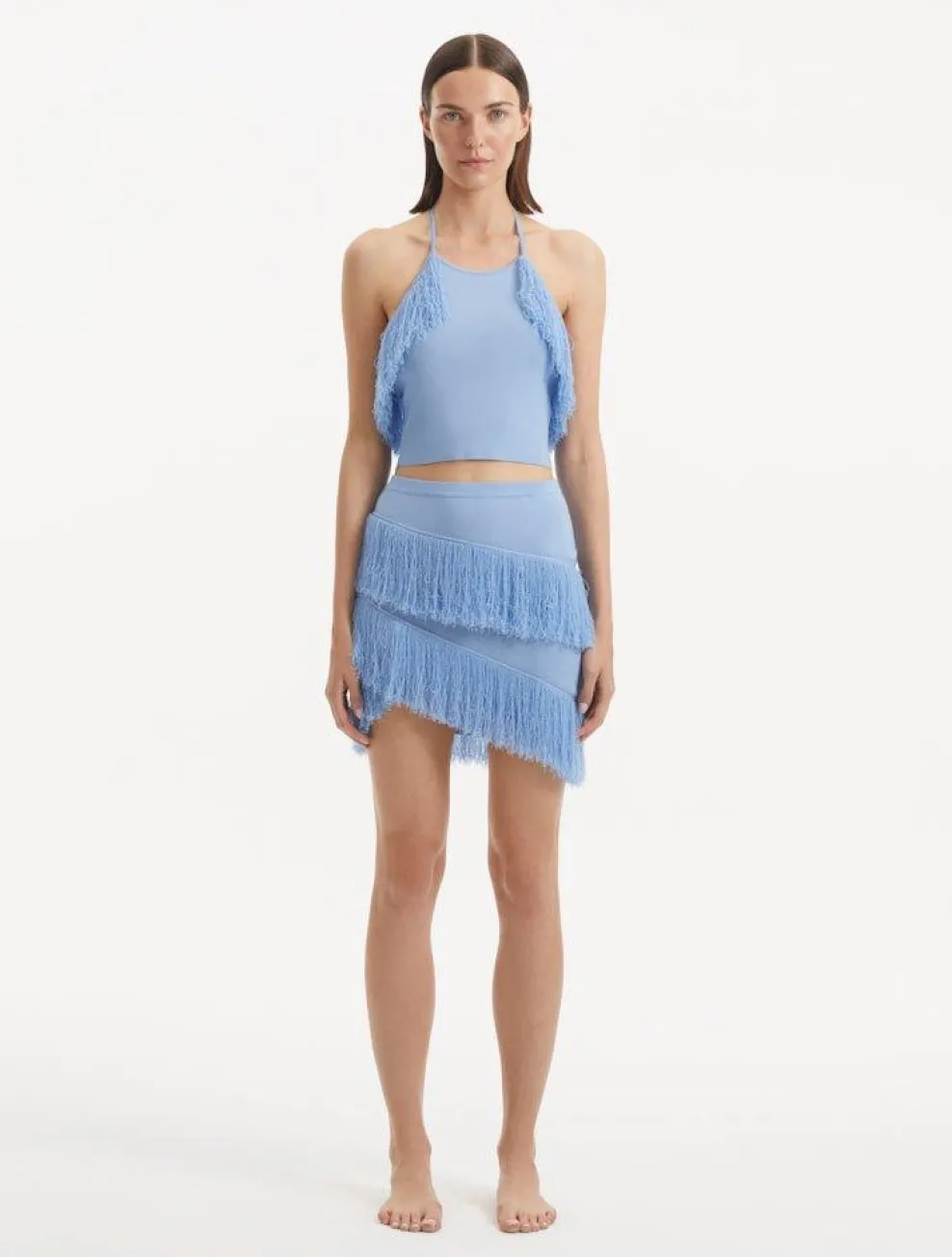Nebula Baby Blue Top and Arlo Skirt