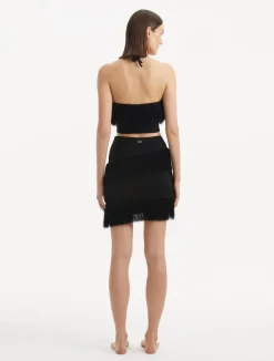 Nebula Black Top and Arlo Skirt