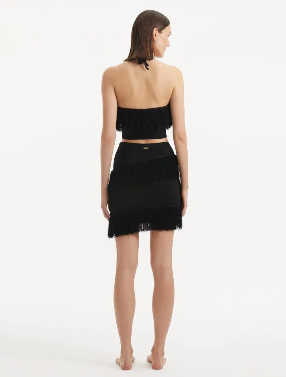Nebula Black Top and Arlo Skirt
