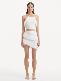 Nebula White Top and Arlo Skirt