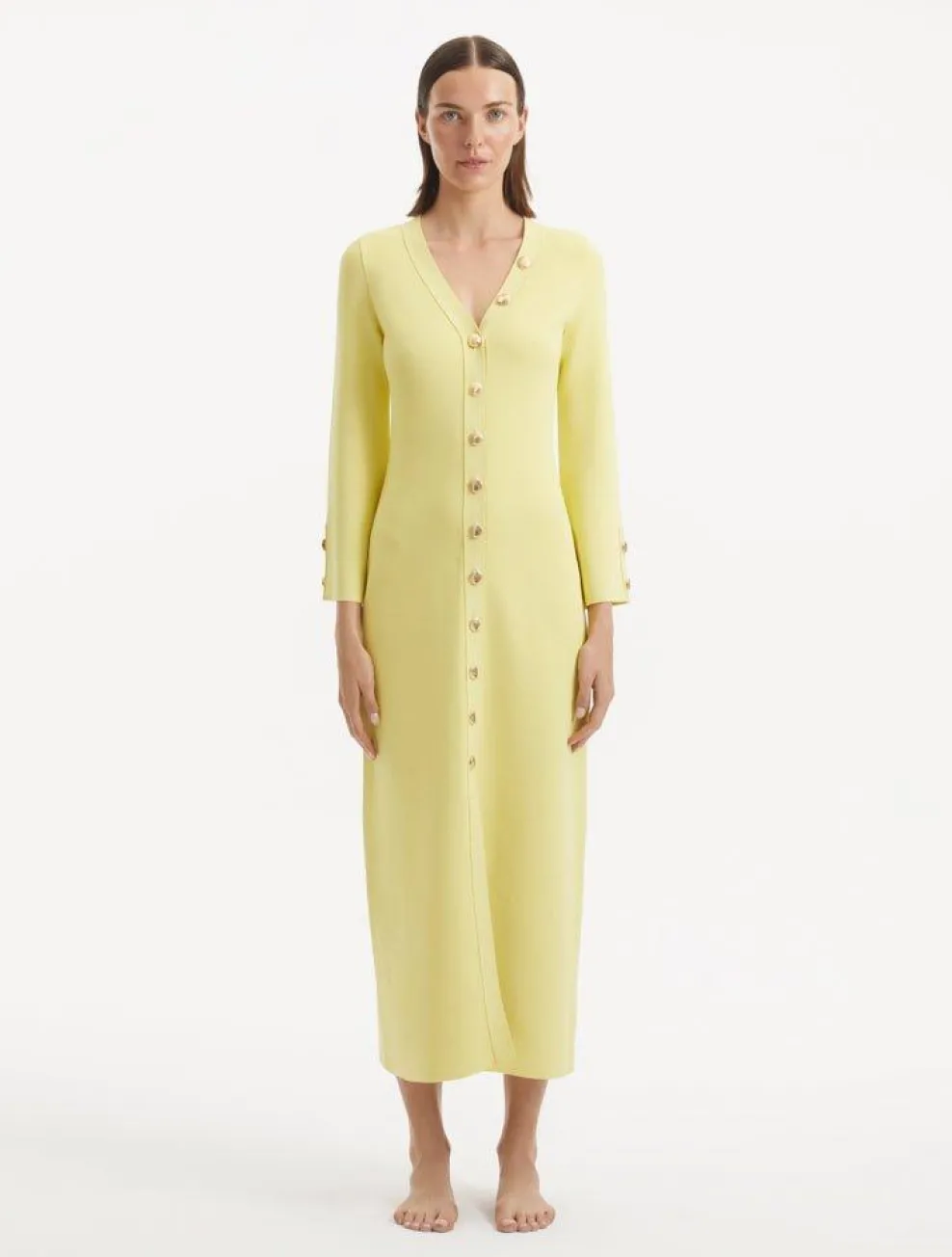 Nira Yellow Dress