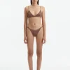 North Brown Bikini Set