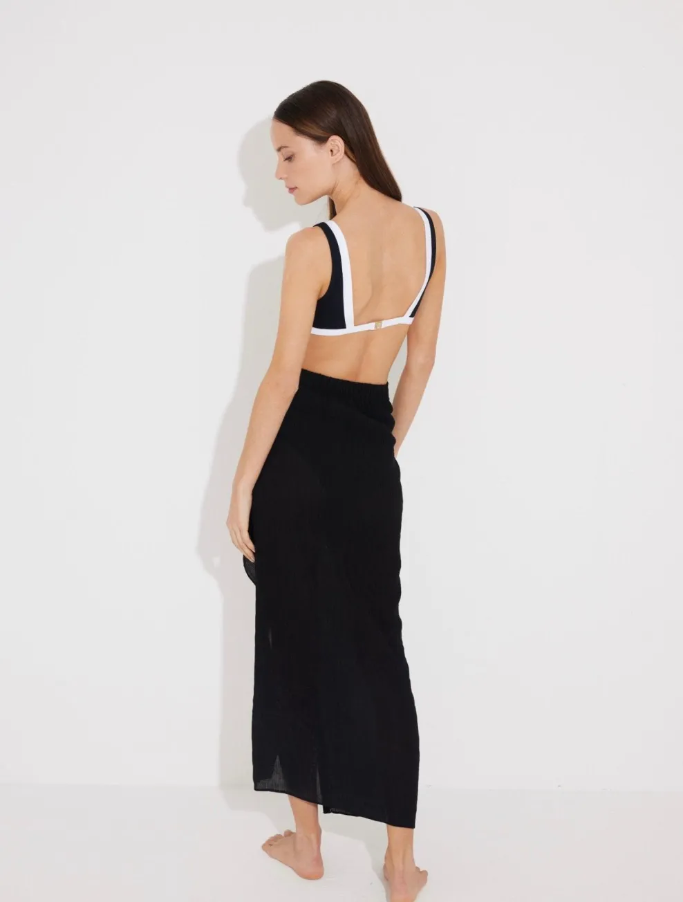 Pina Black/White Skirt
