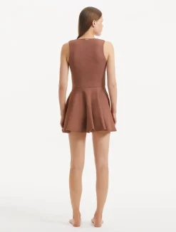 Rayan Brown Dress