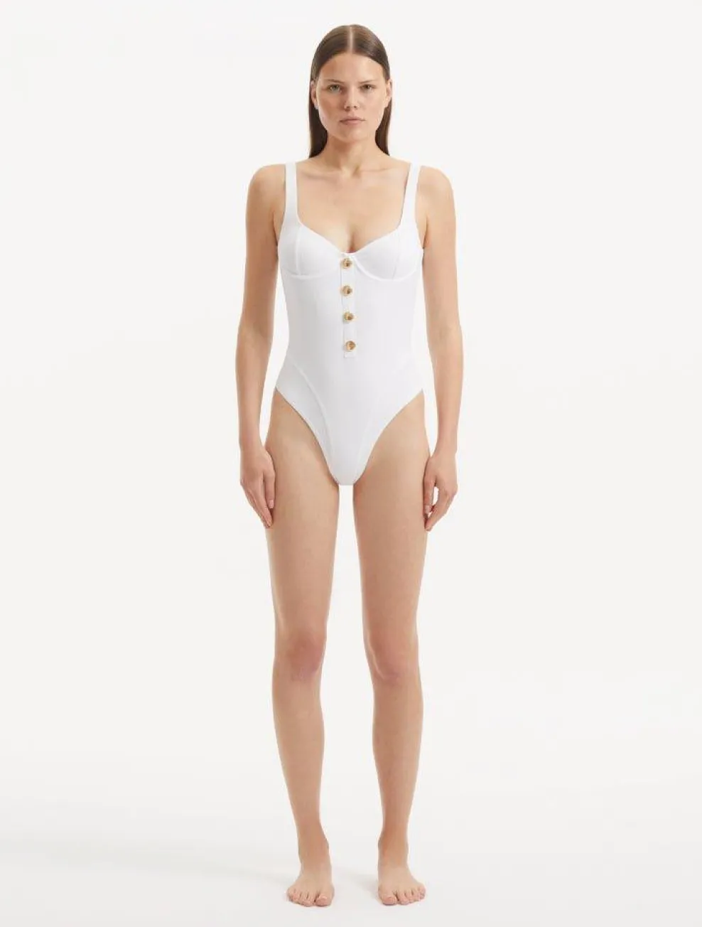 Reva White Swimsuit
