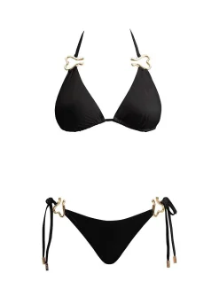 Rhea Black Bikini Set