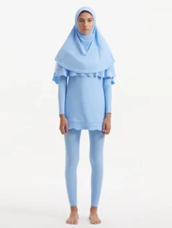 Risha Baby Blue Swim Hijab