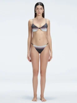Rory Black Optical Brazillian Bikini Bottom
