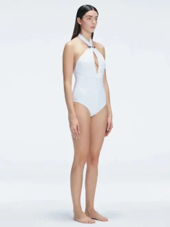 Rosamund High Neck One Piece Swimsuit