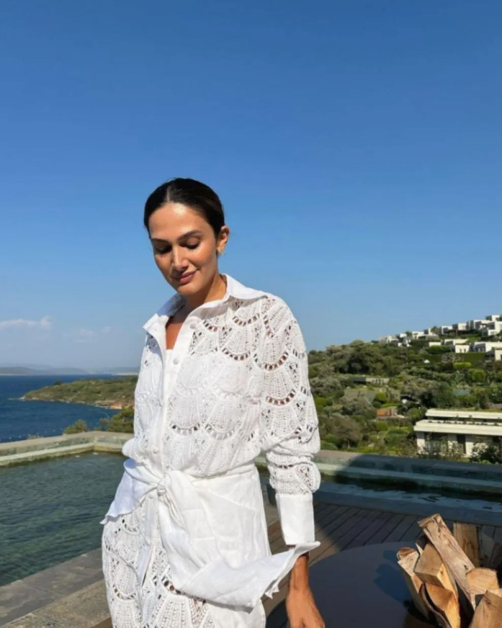 Rüya Büyüktetik - Nayeli White Dress