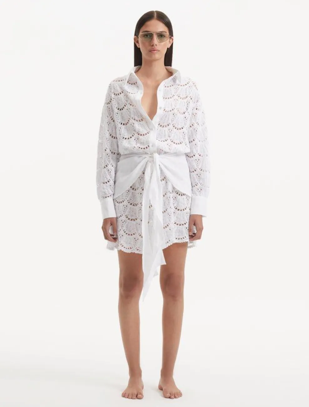 Rüya Büyüktetik - Nayeli White Dress