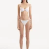 Salila White Bikini Top