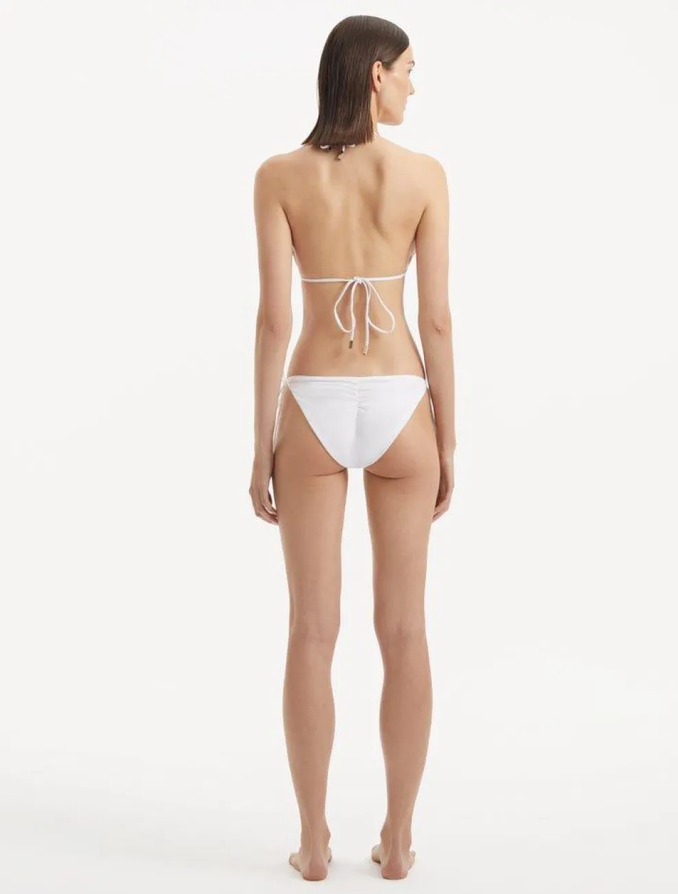 Sarita White Bikini Bottom