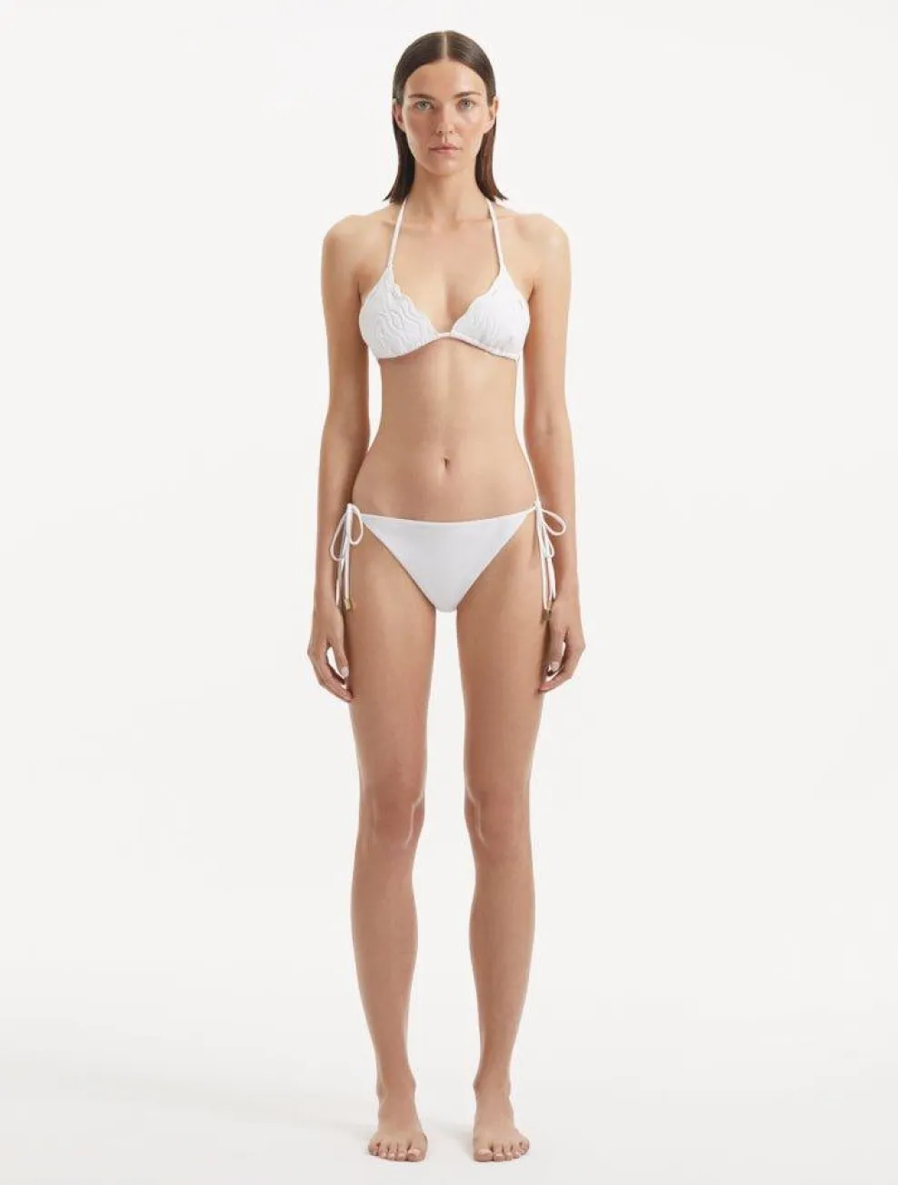 Sarita White Bikini Set