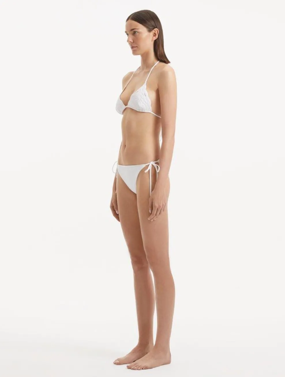Sarita White Bikini Set