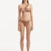 Sereia Brown Bikini Top