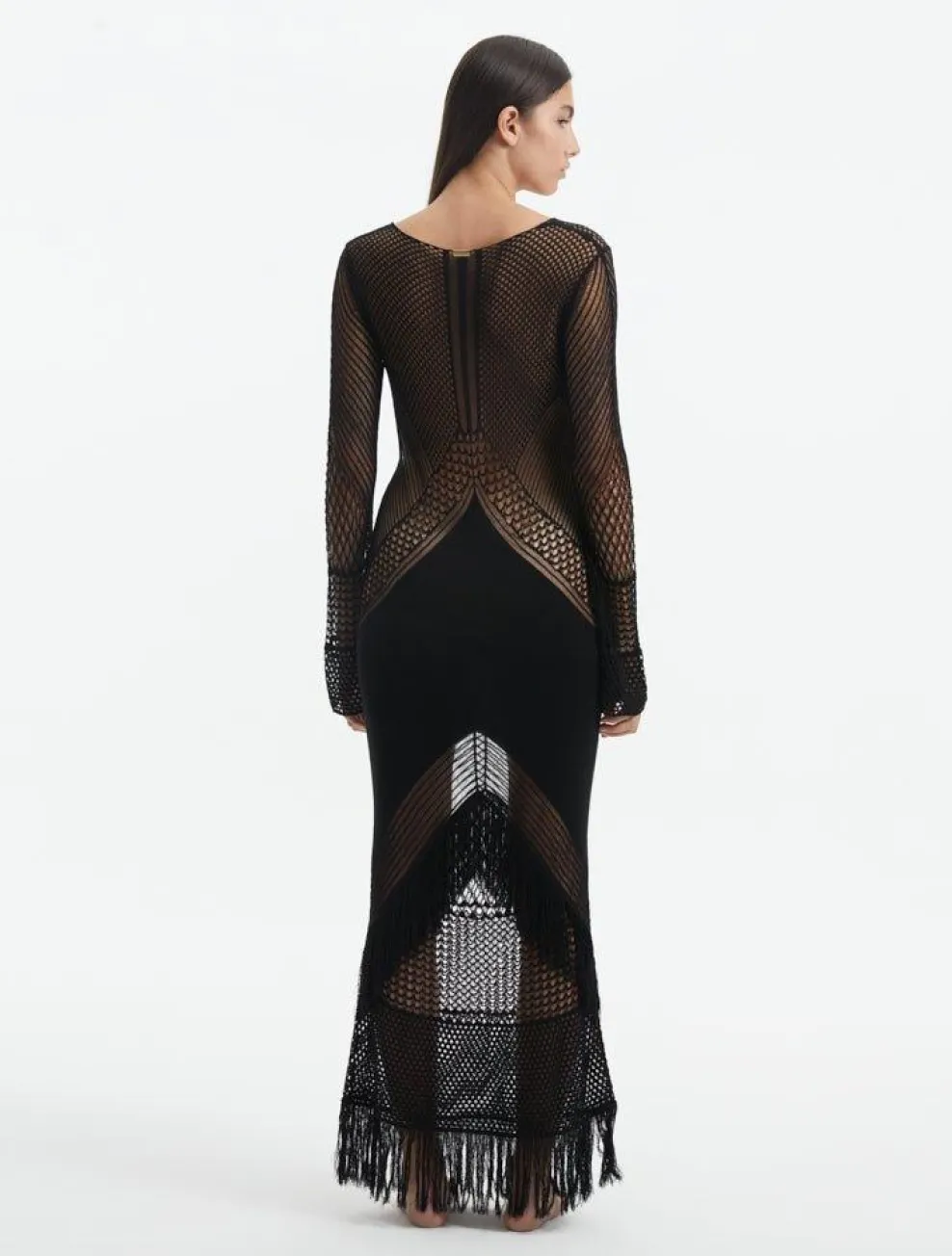 Sevval Sahin - Elba Black Dress