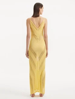 Sevval Sahin - Mimi Yellow Dress