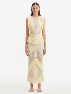 SIOBHAN PERRY-MARIS YELLOW DRESS