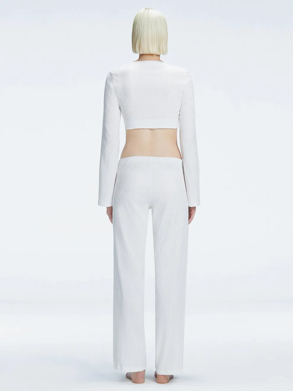 Sirenia Top and Helena Pants White Set